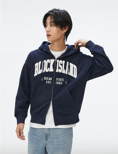 SPAO 连帽拉链卫衣