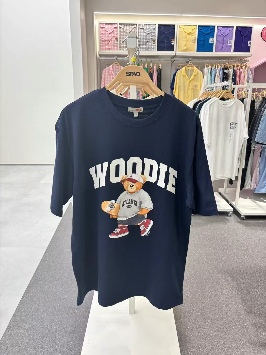 SPAO 滑板🛹小熊短袖