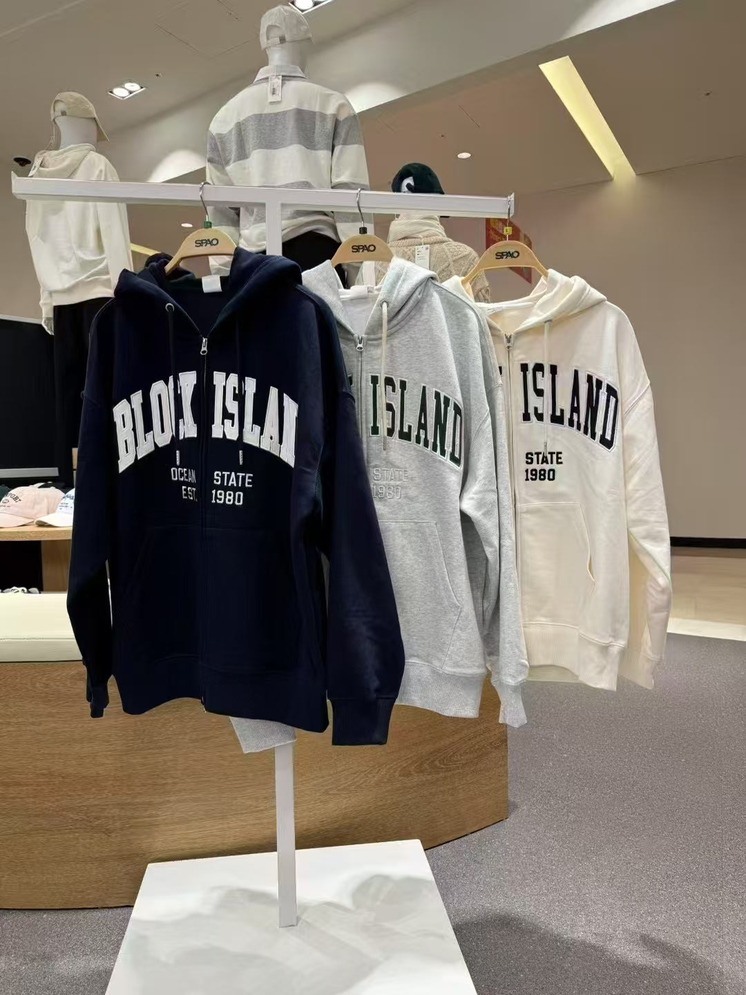 SPAO 连帽拉链卫衣