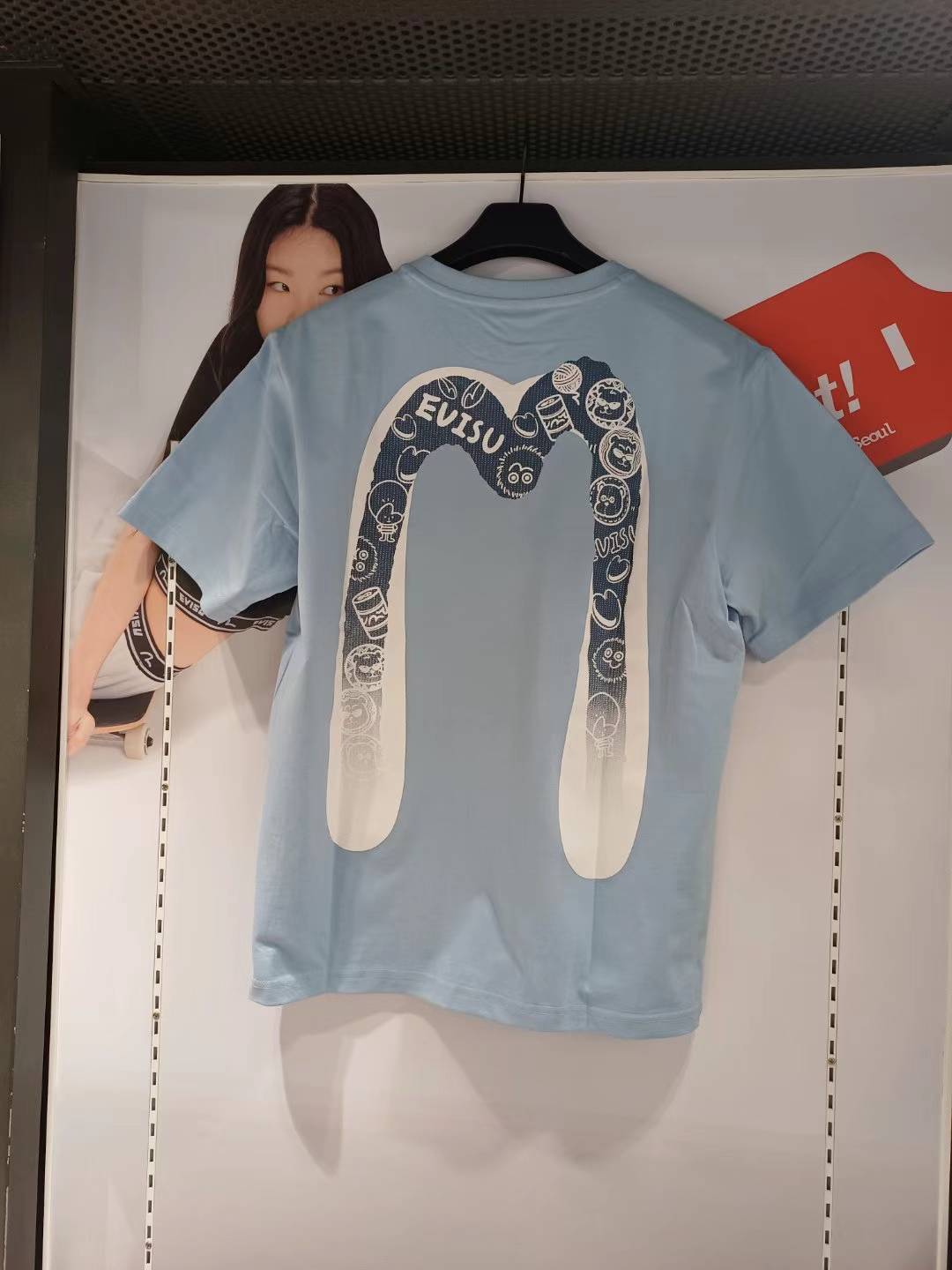 Evisu 〽️25SS〽️ Unisex T