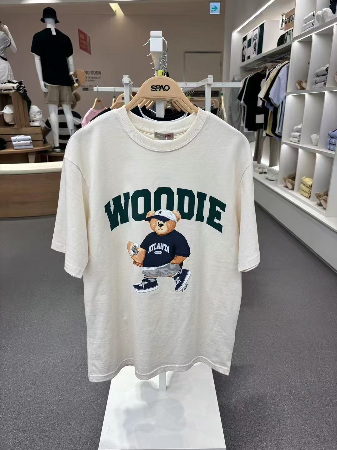 SPAO 滑板🛹小熊短袖