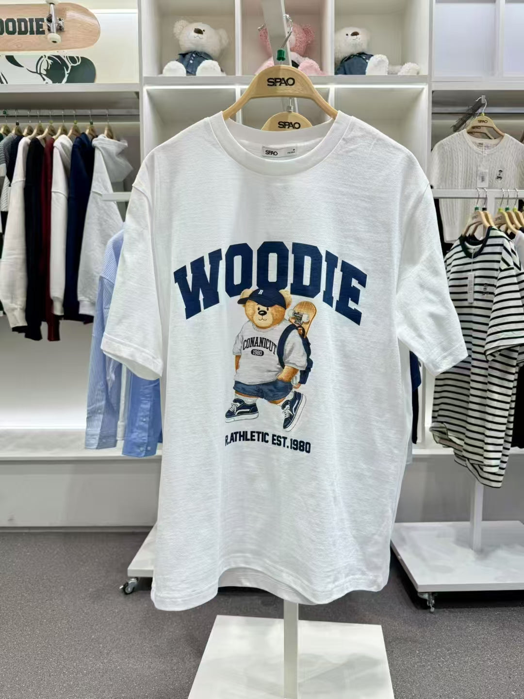 SPAO 新款小熊短袖
