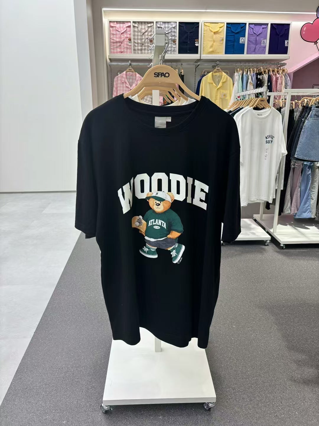 SPAO 滑板🛹小熊短袖