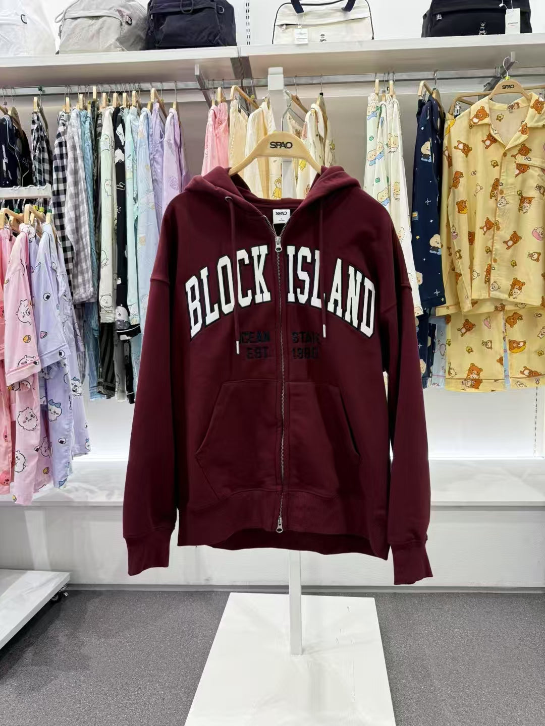 SPAO 连帽拉链卫衣