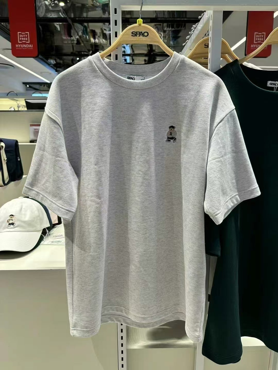SPAO 特价刺绣小标短袖