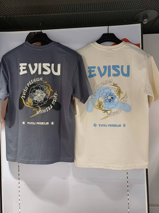 Evisu 〽️25SS〽️ Unisex T